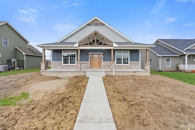 Sold home, central Indiana