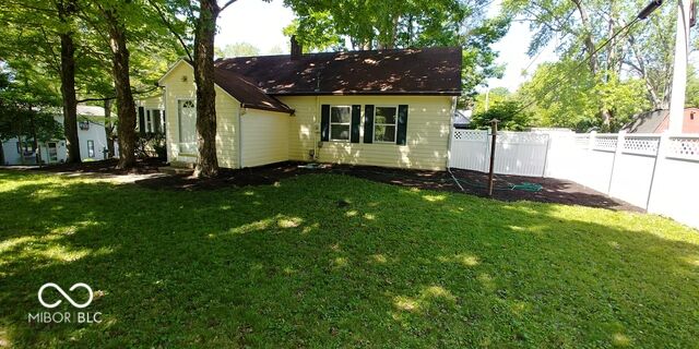 Sold home, central Indiana