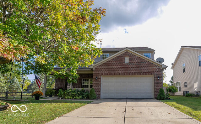 Sold home, central Indiana