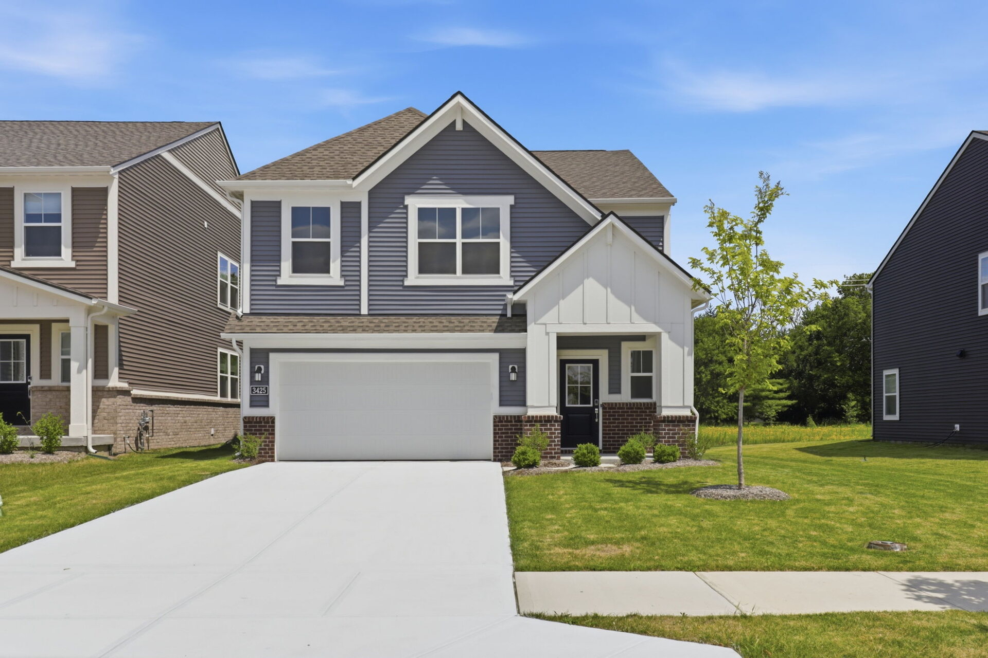 3425 Sugar Grove Drive, Whitestown — 2025 Lennar two-story