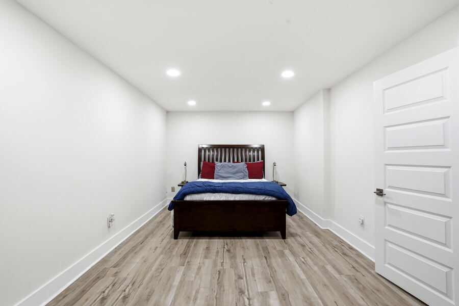 Basement rec room